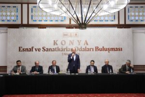 Başkan Uğur İbrahim Altay, KONESOB Seçimleri Sonrası Oda Başkanlarıyla İstişarede Bulundu